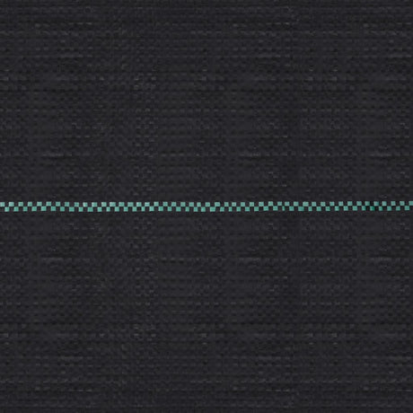 Vidaxl Carrot Tissu 1x100 m pp noir