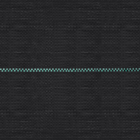 Vidaxl Carrot tissu 2x50 m pp noir