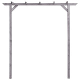 Vidaxl Pérgola 200x40x205 cm Gray de madera de pino impregnada