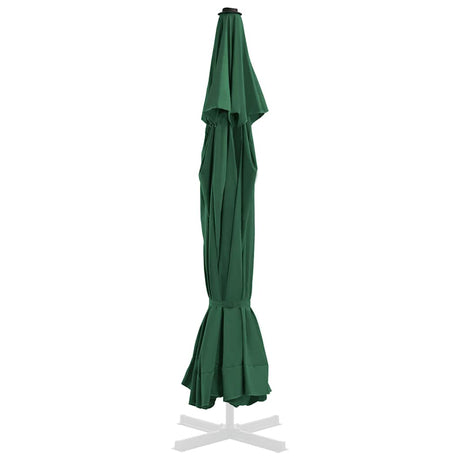 Tissu de remplacement Vidaxl pour parasol 515 cm vert