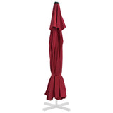 Vidaxl Ersatzstoff fir Paronol 500 cm Bordeaux rout