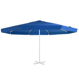 Vidaxl replacement cloth for parasol 500 cm azure blue