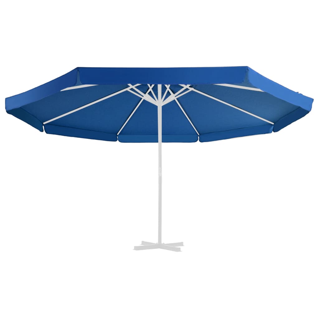 Vidaxl erstatningsklut for parasol 500 cm Azure Blue