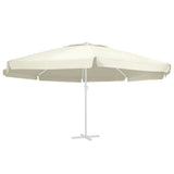 Vidaxl erstatningsklut for parasol 600 cm sand -farget