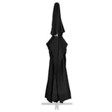 Vidaxl replacement cloth for parasol 600 cm black