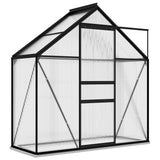 Serre de jardin Vidaxl 1,33 m² aluminium anthracite