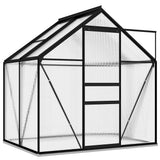 Serre de jardin Vidaxl 2,47 m³ aluminium anthracite