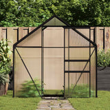 Serre de jardin Vidaxl 2,47 m³ aluminium anthracite