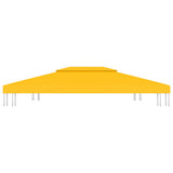 Vidaxl Prieverkak 2 couches 310 g m² 4x3 m jaune