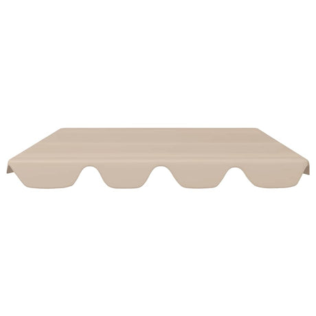 Vidaxl Slip de remplacement pour le banc de swing 188 168x145 110 cm beige