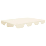 Slip de remplacement de Vidaxl pour le banc de swing 188 168x145 Crème 110 cm