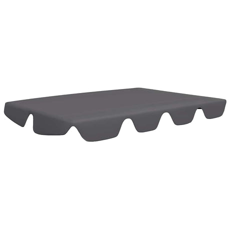 Vidaxl Slip de remplacement pour le banc de swing 188 168x145 110cm anthracite