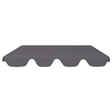 Vidaxl Slip de remplacement pour le banc de swing 188 168x145 110cm anthracite