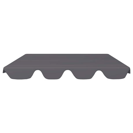 Vidaxl Slip de remplacement pour le banc de swing 188 168x145 110cm anthracite
