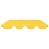Vidaxl Slip de remplacement pour le banc de swing 188 168x145 110 cm jaune