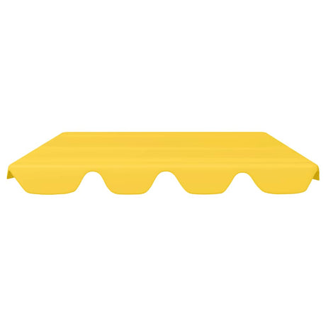 Vidaxl Slip de remplacement pour le banc de swing 188 168x145 110 cm jaune