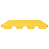 Vidaxl Slip de remplacement pour le banc de swing 188 168x145 110 cm jaune