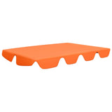 Deslizamiento de reemplazo de Vidaxl para el banco swing 188 168x145 110 cm de naranja