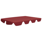 Slip de reemplazo de Vidaxl para el banco de swing 188 168x145 110 cm de vino rojo