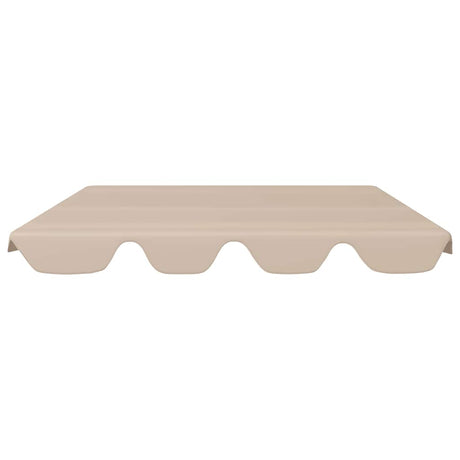 Slip de remplacement de Vidaxl pour le banc de swing 150 130x105 70 cm beige