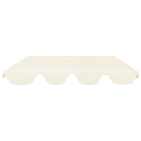 Vidaxl Slip de remplacement pour le banc de swing 150 130x105 70cm de couleur crème