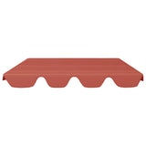 Vidaxl Slip de remplacement pour le banc de swing 150 130x105 70cm en terre cuite