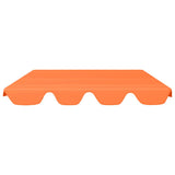 Vidaxl Slip de remplacement pour le banc de swing 150 130x105 70 cm orange