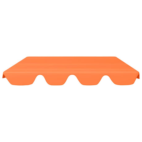 Vidaxl Slip de remplacement pour le banc de swing 150 130x105 70 cm orange