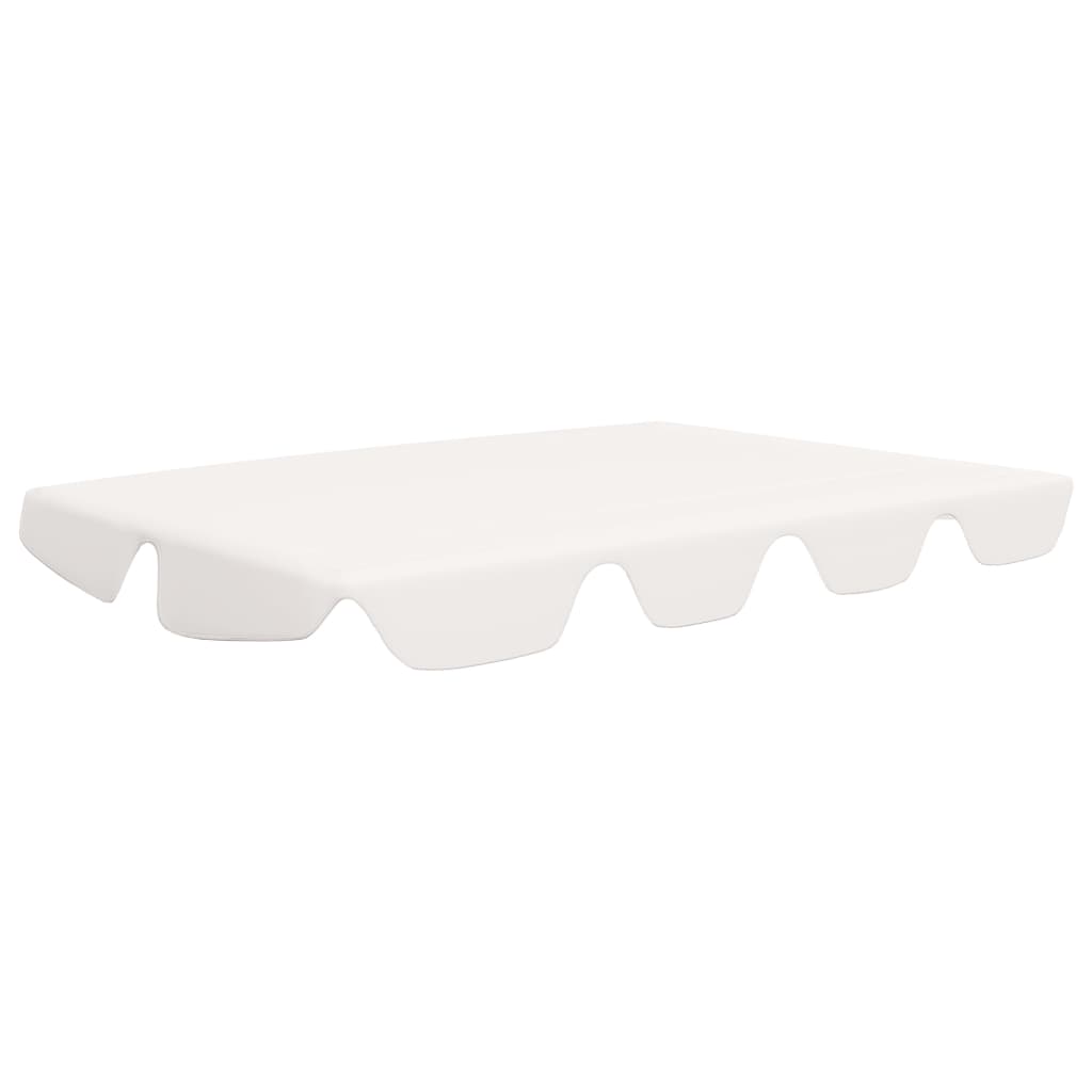 VidaXL replacement slip for swing bench 150 130x105 70 cm white