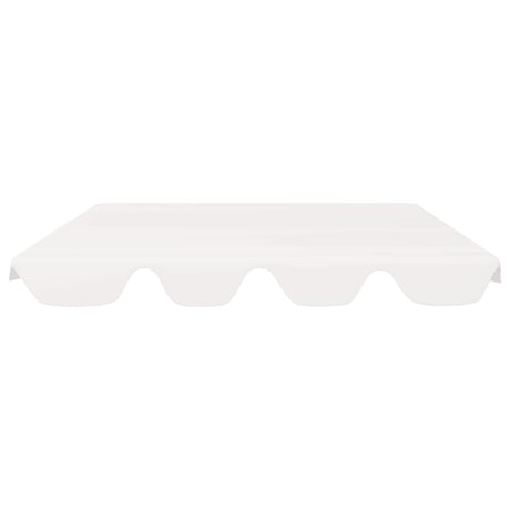 Vidaxl Slip de remplacement pour le banc de swing 150 130x105 70 cm blanc