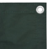 Vidaxl Balcony screen 90x300 cm Oxford fabric dark green