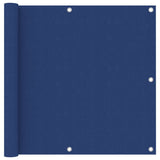 Écran de balcon Vidaxl 90x600 cm Oxford tissu bleu