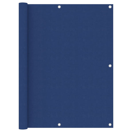 Écran de balcon Vidaxl 120x400 cm Oxford tissu bleu