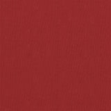 Écran de balcon Vidaxl 120x500 cm Oxford Fabric Red
