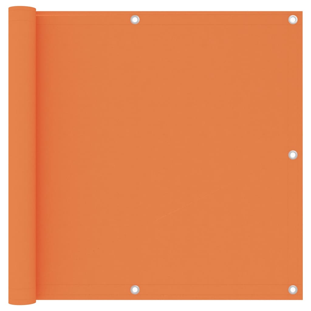 Vidaxl balkongskjerm 90x400 cm Oxford Fabric Orange