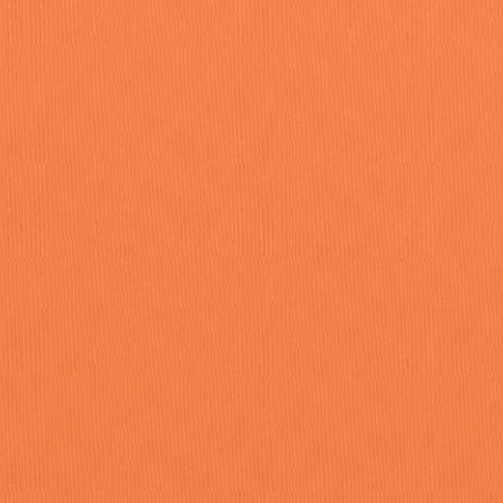 Écran de balcon Vidaxl 120x400 cm Oxford Fabric Orange