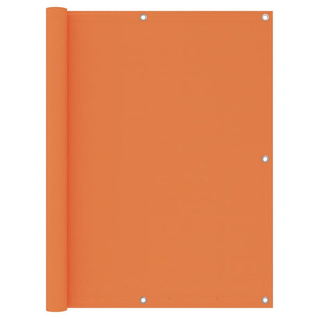 Écran de balcon Vidaxl 120x500 cm Oxford Fabric Orange
