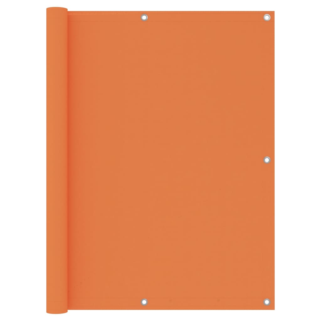 Vidaxl balkongskjerm 120x600 cm Oxford Fabric Orange