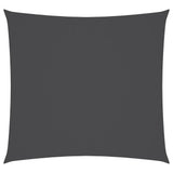 Vidaxl Sunshade Square 4x4 M Oxford tissu anthracite -colored