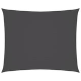 Vidaxl Sunshade rectangulaire 2x3 m oxford tissu anthracite -colored
