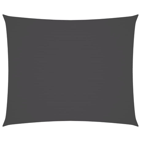 Vidaxl Sunshade rectangulaire 2x3 m oxford tissu anthracite -colored