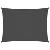 Vidaxl Sunshade rectangulaire 2x3,5 m Oxford tissu anthracite -colored