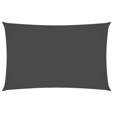 Vidaxl Sunshade rectangulaire 2x5 m oxford tissu anthracite -colored