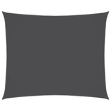 Vidaxl Sunshade rectangulaire 2,5x3,5 m Oxford tissu anthracite -colored