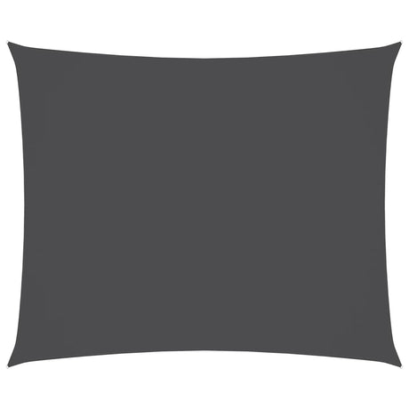 Vidaxl Sunshade rectangulaire 2,5x3,5 m Oxford tissu anthracite -colored