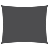 Vidaxl Sunshade rectangulaire 2,5x3,5 m Oxford tissu anthracite -colored