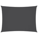 Vidaxl Sunshade rectangulaire 2,5x4,5 m Oxford tissu anthracite -colored