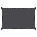 Vidaxl Sunshade rectangulaire 2,5x5 m oxford tissu anthracite -colored