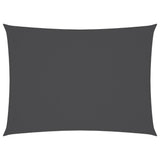 Vidaxl Sunshade rectangulaire 3x4,5 m Oxford tissu anthracite -colored