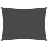 Vidaxl Sunshade rectangulaire 3x5 m oxford tissu anthracite -colored